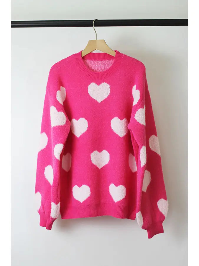 Heart sweater