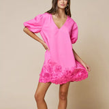 Emery Floral Hem Dress