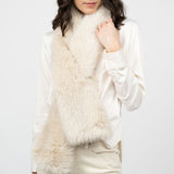 Sparkle Faux Fur Scarf