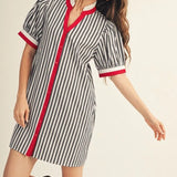 Striped Shift Dress