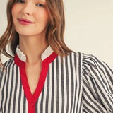 Striped Shift Dress