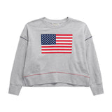 Americana Flag Relaxed Sweatshirt