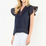 Colbie Denim Top