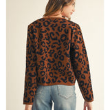 Leopard Print Cardigan