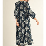 Faith Floral Midi Dress