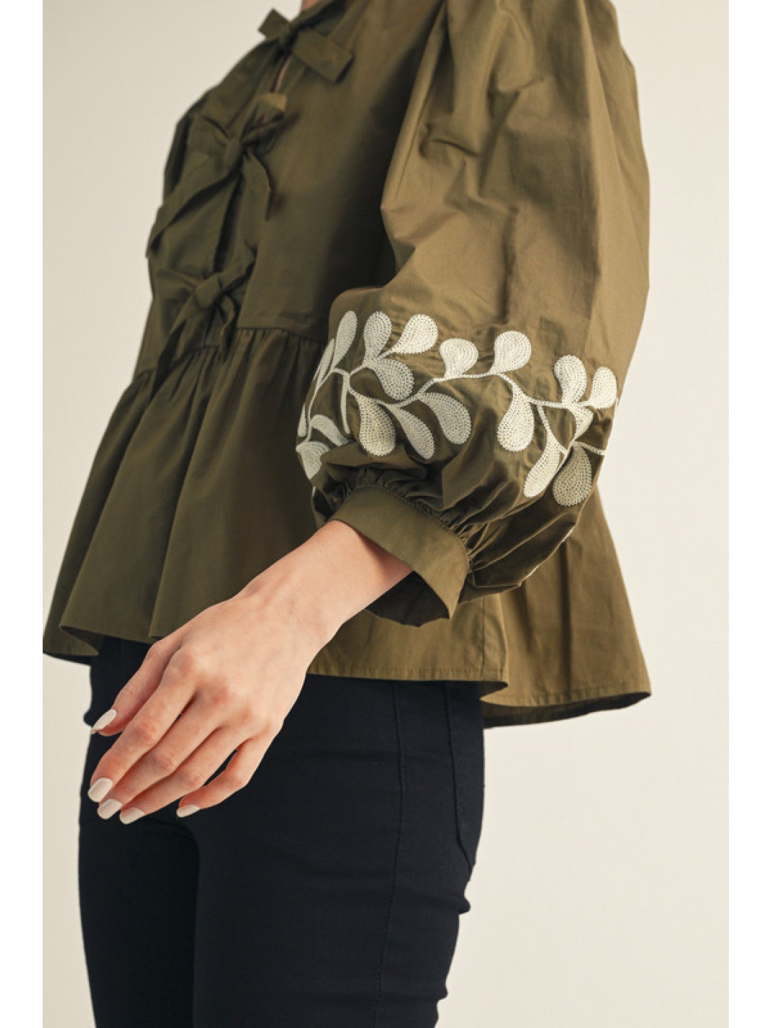 Kylie Bow Blouse