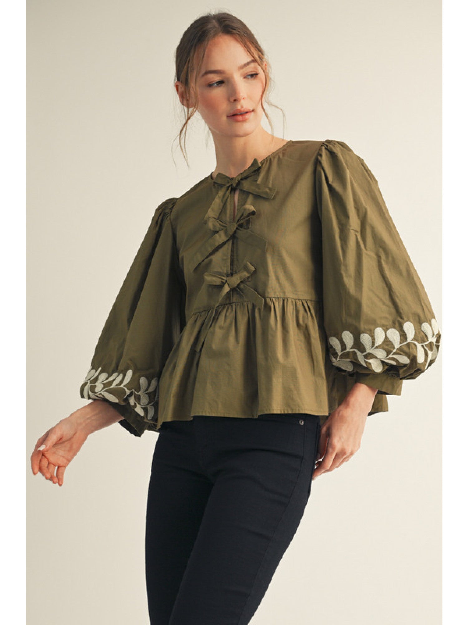 Kylie Bow Blouse