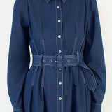 Christina Belted Dress