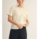 Sequin Sweater Top