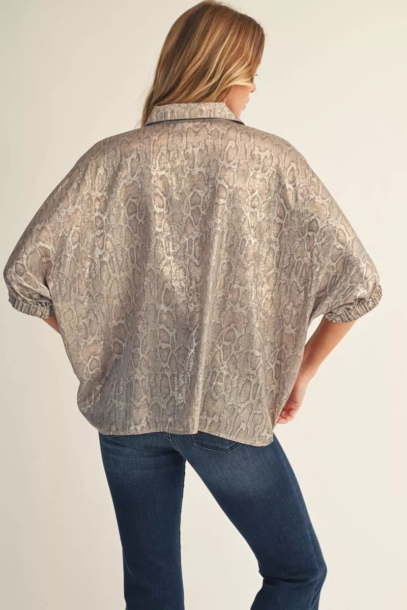 Kenley Shimmer Blouse