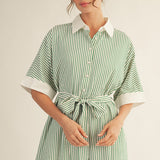 Sloane Striped Romper