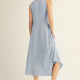 The Sienna Asymmetrical Midi Dress