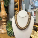 Chunky Disc Necklace