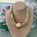 Multi Stand Bead Necklace