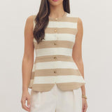 Kimberly Button Down Vest