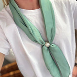 Long Magnetic Pearl Scarf