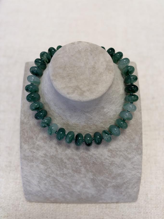 Flat Bead Magnetic Necklace