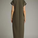 Collared Midi Dress