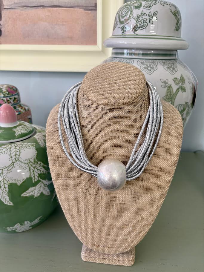 Multi Stand Bead Necklace