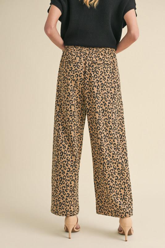 The Agusta Leopard Print Pant