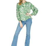 Green Tranquil Blouse