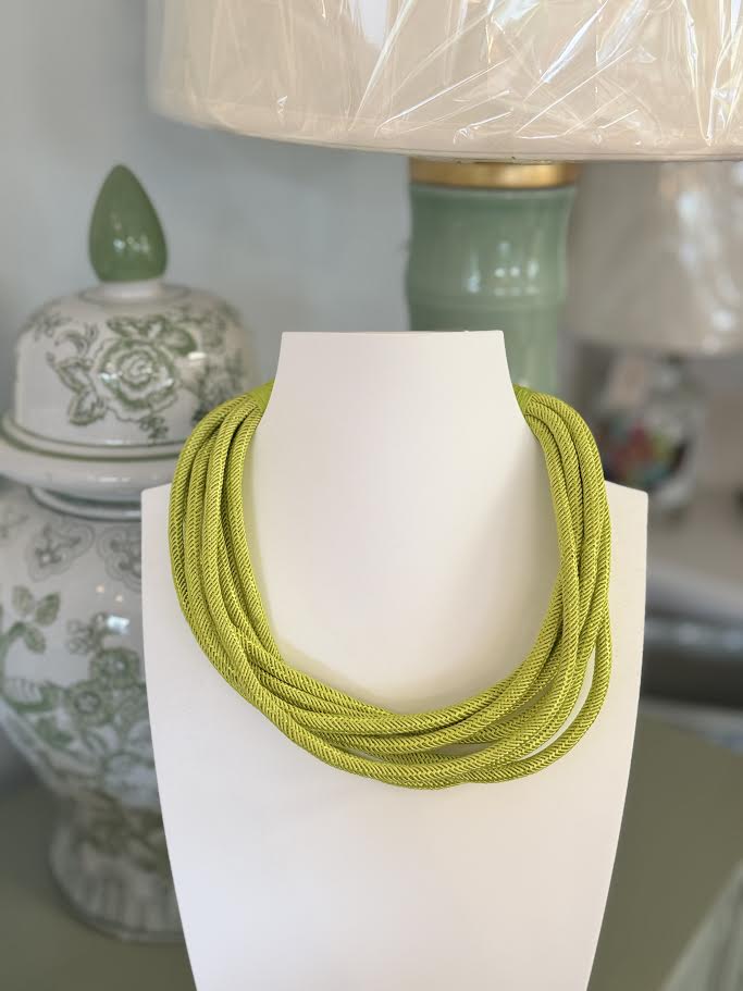 8 Strand Slub Necklace