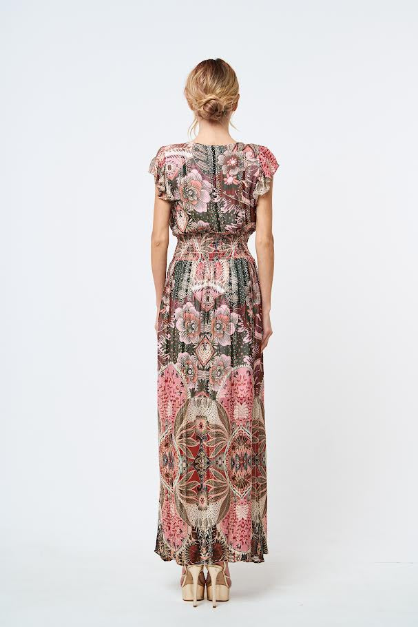 Jennsen Ruched Maxi Dress