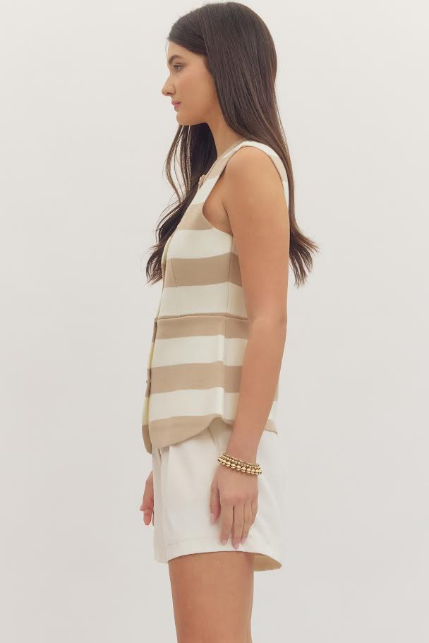 Kimberly Button Down Vest