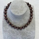 Round Bead Magnetic Necklace