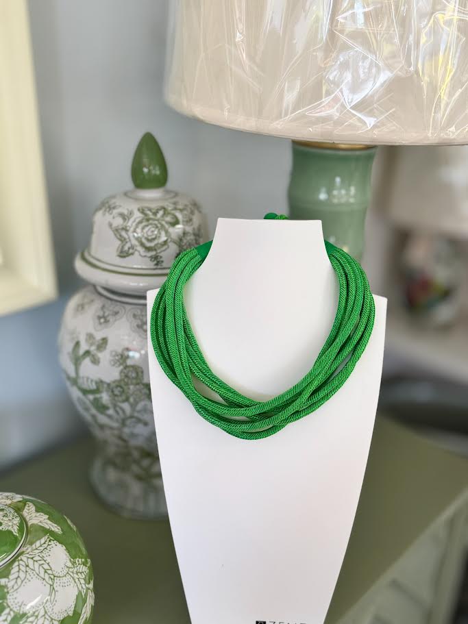 8 Strand Slub Necklace