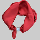 Pearl Magnet Scarf Choker