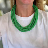 8 Strand Slub Necklace
