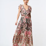 Jennsen Ruched Maxi Dress