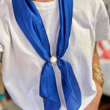 Long Magnetic Pearl Scarf