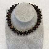 Flat Bead Magnetic Necklace