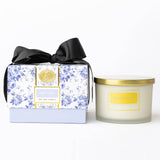 Boxed 3 Wick Crisp Linen Candle