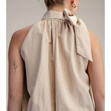 Rita Bubble Hem Blouse