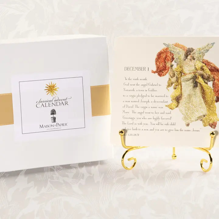 Classical Advent Calendar & Easel 2026