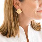 Bulldog Intaglio Post Earrings