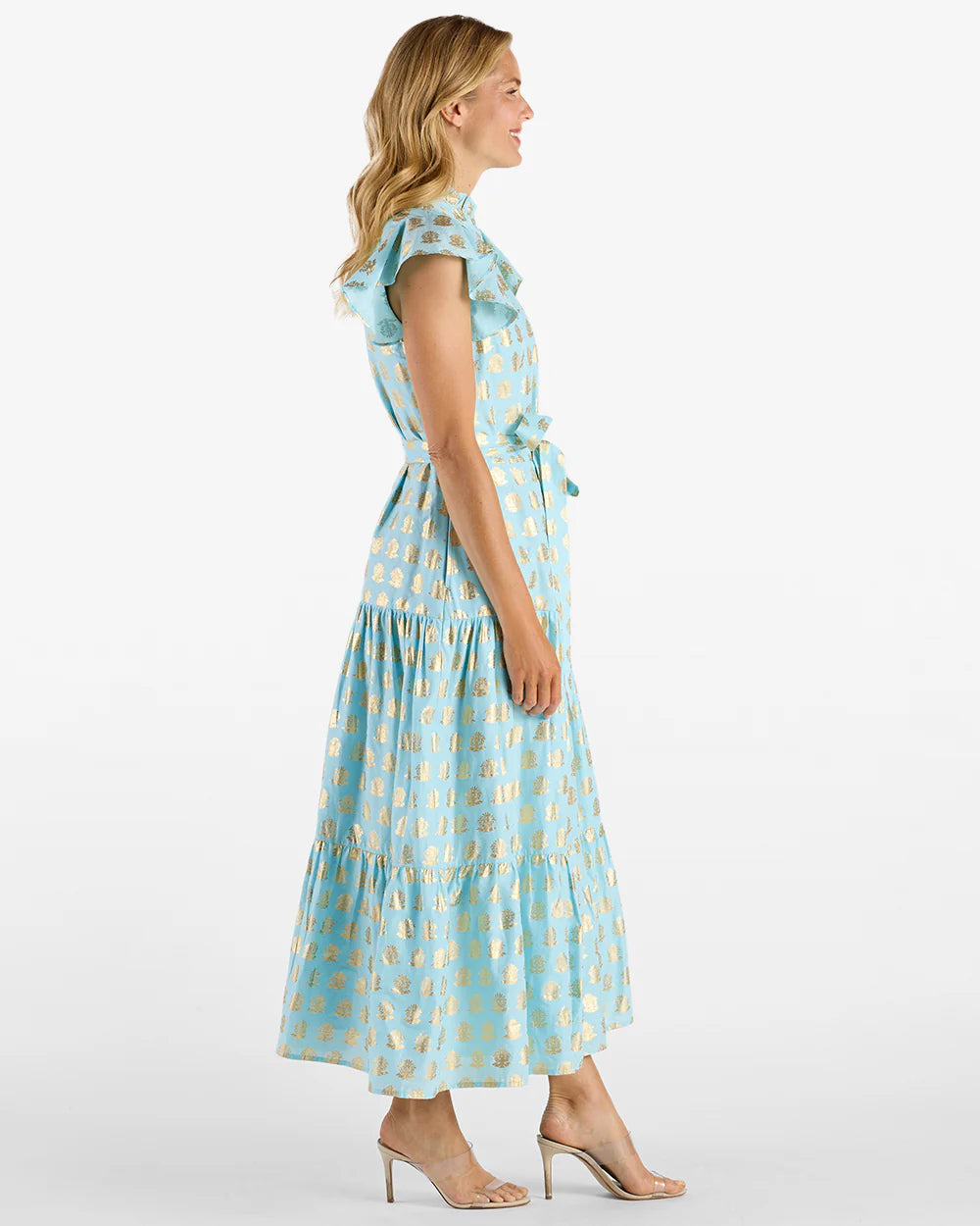 mirabella maxi dress Peach Verano Print Maxi Mirabella Skirt XS