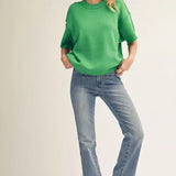 Julia Raw Edge Sweater