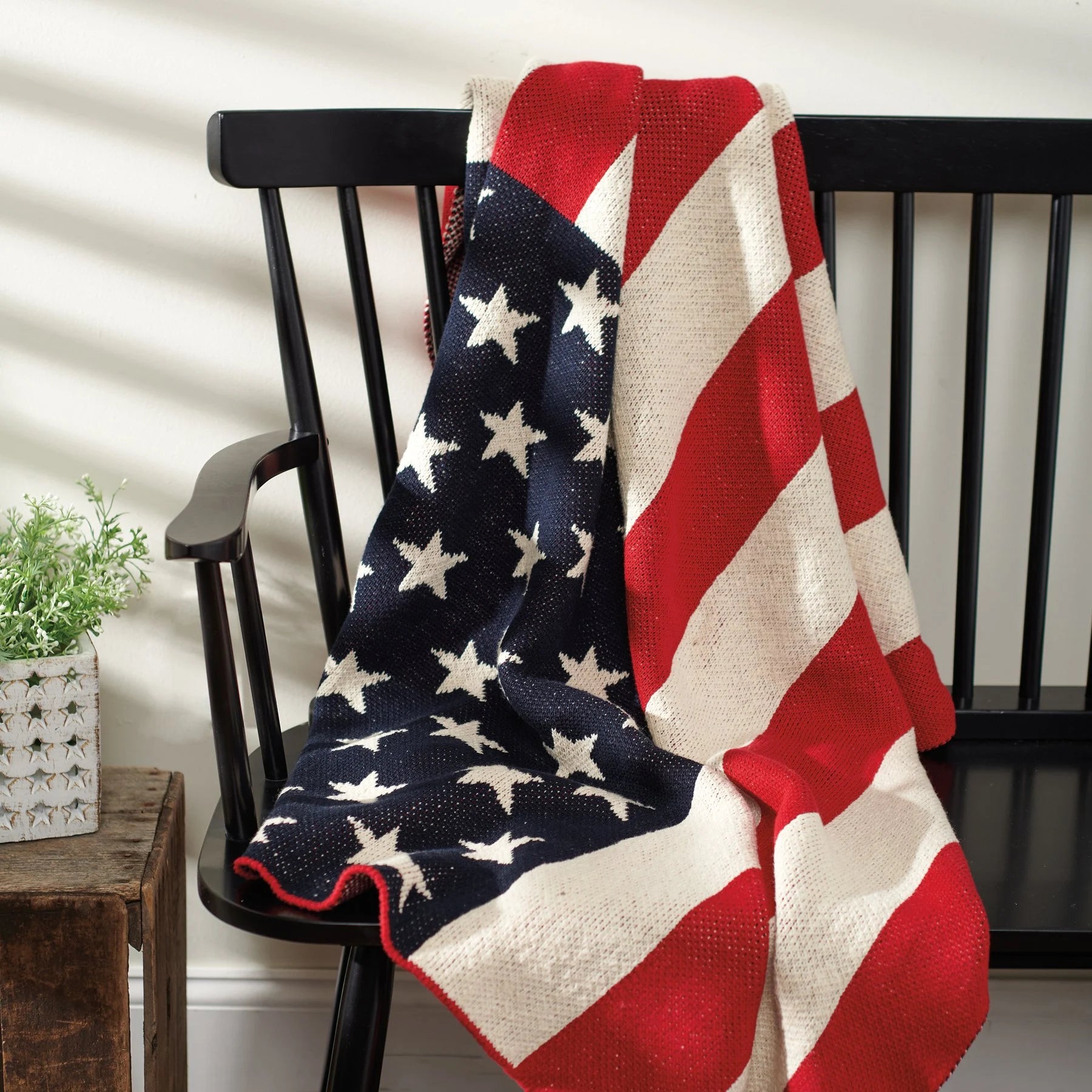Americana Throw Blanket