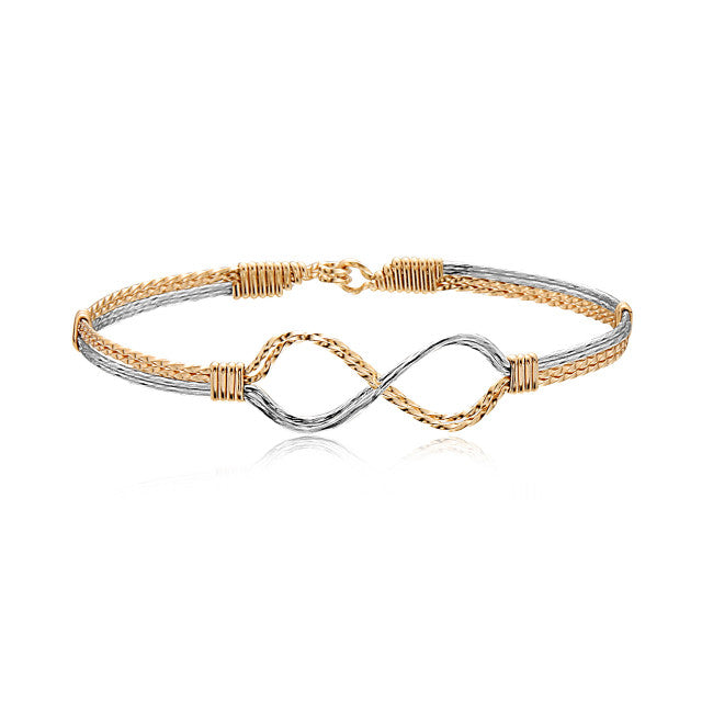 Infinity Bracelet 14k Wire & SS