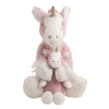 Unicorn Mama & Baby Plush Set