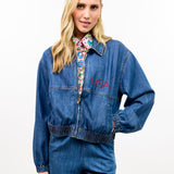 American Flag Bomber Jacket