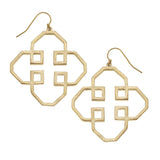 Geometric Outline Earrings