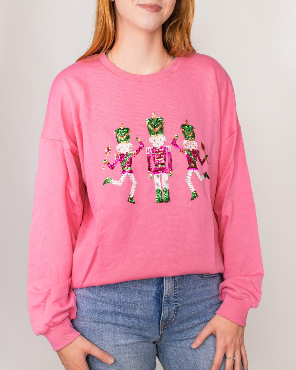 Nutcracker Sequin Sweatshirt