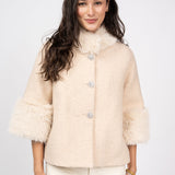 Melinda Fur Trim Jacket