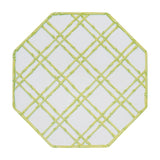 Bamboo Screen Moss Green Placemats
