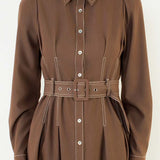 Christina Belted Dress